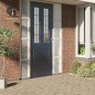 vidaXL Fensterfolien Matt Streifen-Design PVC vidaXL Fensterfolien Matt Streifen-Design PVC