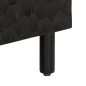 vidaXL Beistellschrank Schwarz 60x33x75 cm Massivholz Mango vidaXL Beistellschrank Schwarz 60x33x75 cm Massivholz Mango