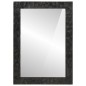 vidaXL Badspiegel Schwarz 50x70x2,5 cm Massivholz Mango und Glas vidaXL Badspiegel Schwarz 50x70x2,5 cm Massivholz Mango und Glas