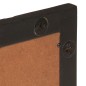 vidaXL Badspiegel Schwarz 50x70x2,5 cm Massivholz Mango und Glas vidaXL Badspiegel Schwarz 50x70x2,5 cm Massivholz Mango und Glas