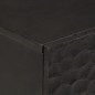 vidaXL Nachttisch Schwarz 50x33x60 cm Massivholz Mango vidaXL Nachttisch Schwarz 50x33x60 cm Massivholz Mango