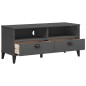 vidaXL TV-Schrank VIKEN Anthrazit Massivholz Kiefer vidaXL TV-Schrank VIKEN Anthrazit Massivholz Kiefer