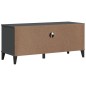 vidaXL TV-Schrank VIKEN Anthrazit Massivholz Kiefer vidaXL TV-Schrank VIKEN Anthrazit Massivholz Kiefer