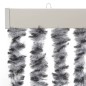 vidaXL Fliegenvorhang Grau, Schwarz und Weiß 56x200 cm Chenille vidaXL Fliegenvorhang Grau, Schwarz und Weiß 56x200 cm Chenille