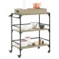 vidaXL Küchenwagen Sonoma-Eiche 81,5x41x92,5 cm Holzwerkstoff vidaXL Küchenwagen Sonoma-Eiche 81,5x41x92,5 cm Holzwerkstoff