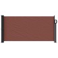 vidaXL Seitenmarkise Ausziehbar Braun 100x300 cm vidaXL Seitenmarkise Ausziehbar Braun 100x300 cm
