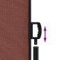 vidaXL Seitenmarkise Ausziehbar Braun 100x300 cm vidaXL Seitenmarkise Ausziehbar Braun 100x300 cm