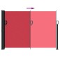 vidaXL Seitenmarkise Ausziehbar Rot 140x300 cm vidaXL Seitenmarkise Ausziehbar Rot 140x300 cm