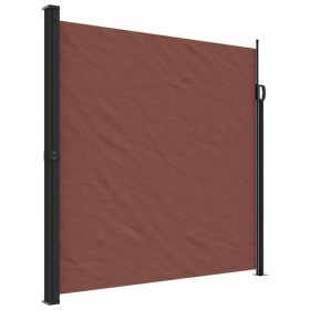 vidaXL Seitenmarkise Ausziehbar Braun 200x300 cm