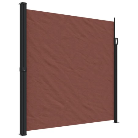 vidaXL Seitenmarkise Ausziehbar Braun 200x300 cm