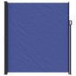 vidaXL Seitenmarkise Ausziehbar Blau 220x300 cm vidaXL Seitenmarkise Ausziehbar Blau 220x300 cm