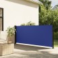 vidaXL Seitenmarkise Ausziehbar Blau 100x500 cm vidaXL Seitenmarkise Ausziehbar Blau 100x500 cm