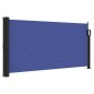 vidaXL Seitenmarkise Ausziehbar Blau 100x500 cm vidaXL Seitenmarkise Ausziehbar Blau 100x500 cm