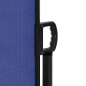 vidaXL Seitenmarkise Ausziehbar Blau 140x500 cm vidaXL Seitenmarkise Ausziehbar Blau 140x500 cm