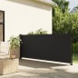 vidaXL Seitenmarkise Ausziehbar Schwarz 140x500 cm vidaXL Seitenmarkise Ausziehbar Schwarz 140x500 cm
