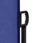 vidaXL Seitenmarkise Ausziehbar Blau 200x500 cm vidaXL Seitenmarkise Ausziehbar Blau 200x500 cm