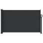 vidaXL Seitenmarkise Ausziehbar Schwarz 120x600 cm vidaXL Seitenmarkise Ausziehbar Schwarz 120x600 cm