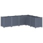 vidaXL Pflanzkübel Grau 160x120x53 cm PP vidaXL Pflanzkübel Grau 160x120x53 cm PP