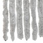 vidaXL Fliegenvorhang Grau 100x200 cm Chenille vidaXL Fliegenvorhang Grau 100x200 cm Chenille