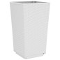 vidaXL Pflanzkübel 2 Stk. Weiß 32,5x32,5x57 cm PP vidaXL Pflanzkübel 2 Stk. Weiß 32,5x32,5x57 cm PP