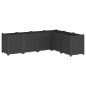 vidaXL Pflanzkübel Schwarz 160x120x53 cm PP vidaXL Pflanzkübel Schwarz 160x120x53 cm PP