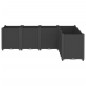 vidaXL Pflanzkübel Schwarz 160x120x53 cm PP vidaXL Pflanzkübel Schwarz 160x120x53 cm PP