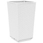 vidaXL Pflanzkübel 4 Stk. Weiß 32,5x32,5x57 cm PP vidaXL Pflanzkübel 4 Stk. Weiß 32,5x32,5x57 cm PP
