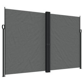 vidaXL Seitenmarkise Ausziehbar Anthrazit 220x600 cm