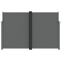 vidaXL Seitenmarkise Ausziehbar Anthrazit 220x600 cm vidaXL Seitenmarkise Ausziehbar Anthrazit 220x600 cm