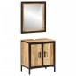 vidaXL 2-tlg. Badmöbel-Set Eisen und Massivholz Mango vidaXL 2-tlg. Badmöbel-Set Eisen und Massivholz Mango