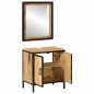 vidaXL 2-tlg. Badmöbel-Set Eisen und Massivholz Mango vidaXL 2-tlg. Badmöbel-Set Eisen und Massivholz Mango