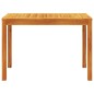vidaXL Garten-Esstisch 110x55x75 cm Massivholz Akazie vidaXL Garten-Esstisch 110x55x75 cm Massivholz Akazie
