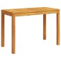 vidaXL Garten-Esstisch 110x55x75 cm Massivholz Akazie vidaXL Garten-Esstisch 110x55x75 cm Massivholz Akazie
