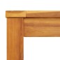 vidaXL Garten-Esstisch 110x55x75 cm Massivholz Akazie vidaXL Garten-Esstisch 110x55x75 cm Massivholz Akazie