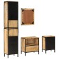 vidaXL 4-tlg. Badmöbel-Set Eisen und Massivholz Mango vidaXL 4-tlg. Badmöbel-Set Eisen und Massivholz Mango