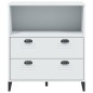 vidaXL Bücherschrank VIKEN Weiß 80x40x90 cm Massivholz Kiefer vidaXL Bücherschrank VIKEN Weiß 80x40x90 cm Massivholz Kiefer