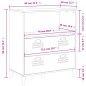 vidaXL Bücherschrank VIKEN Weiß 80x40x90 cm Massivholz Kiefer vidaXL Bücherschrank VIKEN Weiß 80x40x90 cm Massivholz Kiefer