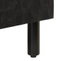 vidaXL TV-Schrank Schwarz 105x33x46 cm Massivholz Mango vidaXL TV-Schrank Schwarz 105x33x46 cm Massivholz Mango