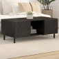 vidaXL Couchtisch Schwarz 100x54x40 cm Massivholz Mango vidaXL Couchtisch Schwarz 100x54x40 cm Massivholz Mango