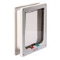Karlie Katzenklappe Porta 4-Wege-Verschluss 23,5x5x25,2 cm Weiß Karlie Katzenklappe Porta 4-Wege-Verschluss 23,5x5x25,2 cm Weiß