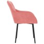 vidaXL Esszimmerstühle 2 Stk. Rosa Samt vidaXL Esszimmerstühle 2 Stk. Rosa Samt