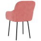 vidaXL Esszimmerstühle 2 Stk. Rosa Samt vidaXL Esszimmerstühle 2 Stk. Rosa Samt