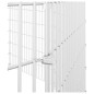 vidaXL Kaninchenkäfig 10 Paneele 54x100 cm Verzinktes Eisen vidaXL Kaninchenkäfig 10 Paneele 54x100 cm Verzinktes Eisen
