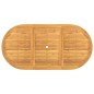 vidaXL Gartentisch Ausziehbar 110-160x80x75 cm Massivholz Teak vidaXL Gartentisch Ausziehbar 110-160x80x75 cm Massivholz Teak