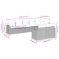vidaXL 8-tlg. Garten-Sofagarnitur mit Kissen Braun Poly Rattan vidaXL 8-tlg. Garten-Sofagarnitur mit Kissen Braun Poly Rattan