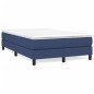 vidaXL Boxspringbett mit Matratze Blau 120x190 cm Stoff vidaXL Boxspringbett mit Matratze Blau 120x190 cm Stoff