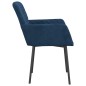 vidaXL Esszimmerstühle 2 Stk. Blau Samt vidaXL Esszimmerstühle 2 Stk. Blau Samt
