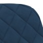 vidaXL Esszimmerstühle 2 Stk. Blau Samt vidaXL Esszimmerstühle 2 Stk. Blau Samt