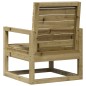 vidaXL 3-tlg. Garten-Lounge-Set Kiefernholz Imprägniert vidaXL 3-tlg. Garten-Lounge-Set Kiefernholz Imprägniert