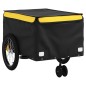 vidaXL Fahrradanhänger Schwarz und Gelb 45 kg Eisen vidaXL Fahrradanhänger Schwarz und Gelb 45 kg Eisen
